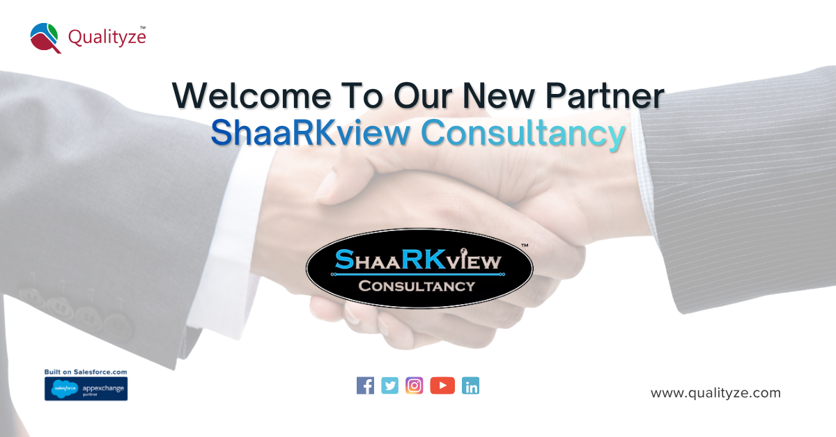 Qualityze and Shaarkview Consultancy Establish Strategic Alliance